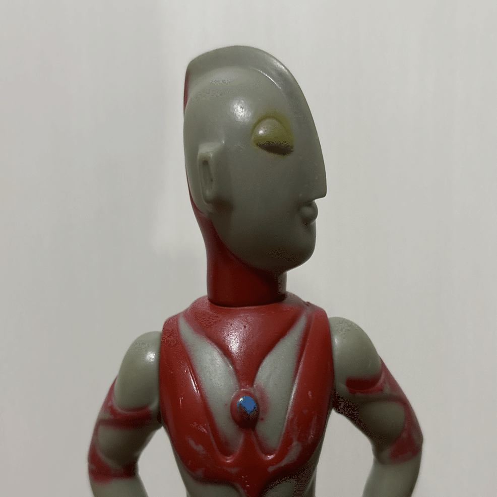 ブルマァク  ミニウルトラマン　造形違い2個セット　バラ売り値引不可　良品当時物 当時物！ ブルマァク製ウルトラマン レビュー！｜自由なダム・ガン