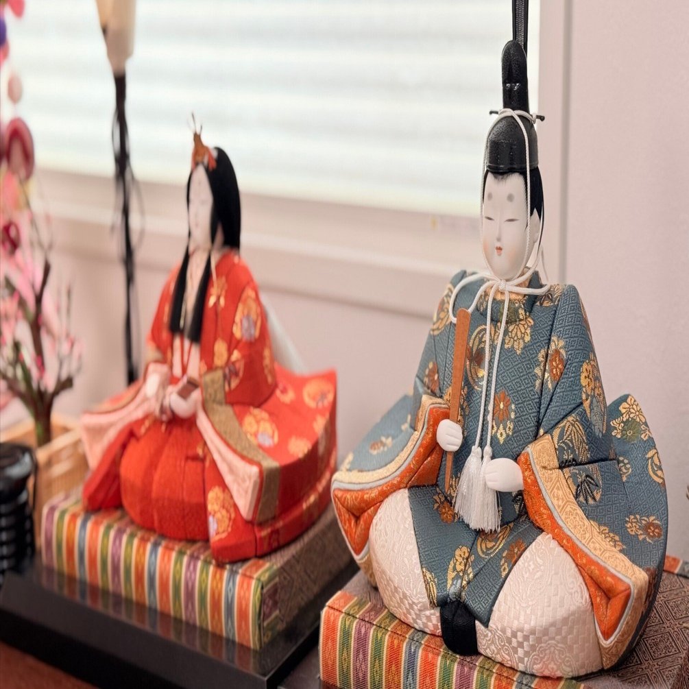 文化】節分も過ぎたし、雛人形飾ったった（ついでに左右問題も解決した