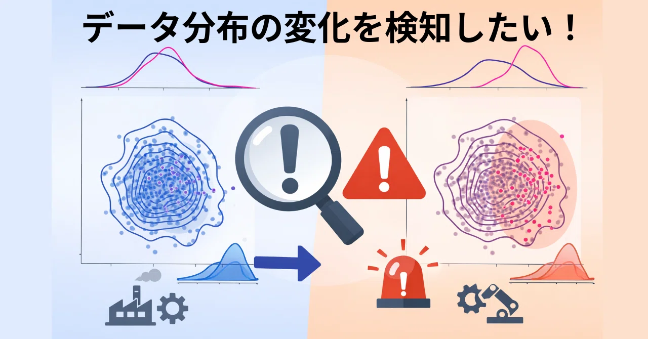 時系列データの分布変化を検知したい：MMDによるドリフト検知（Python／alibi-detect）｜pal@地方メーカー