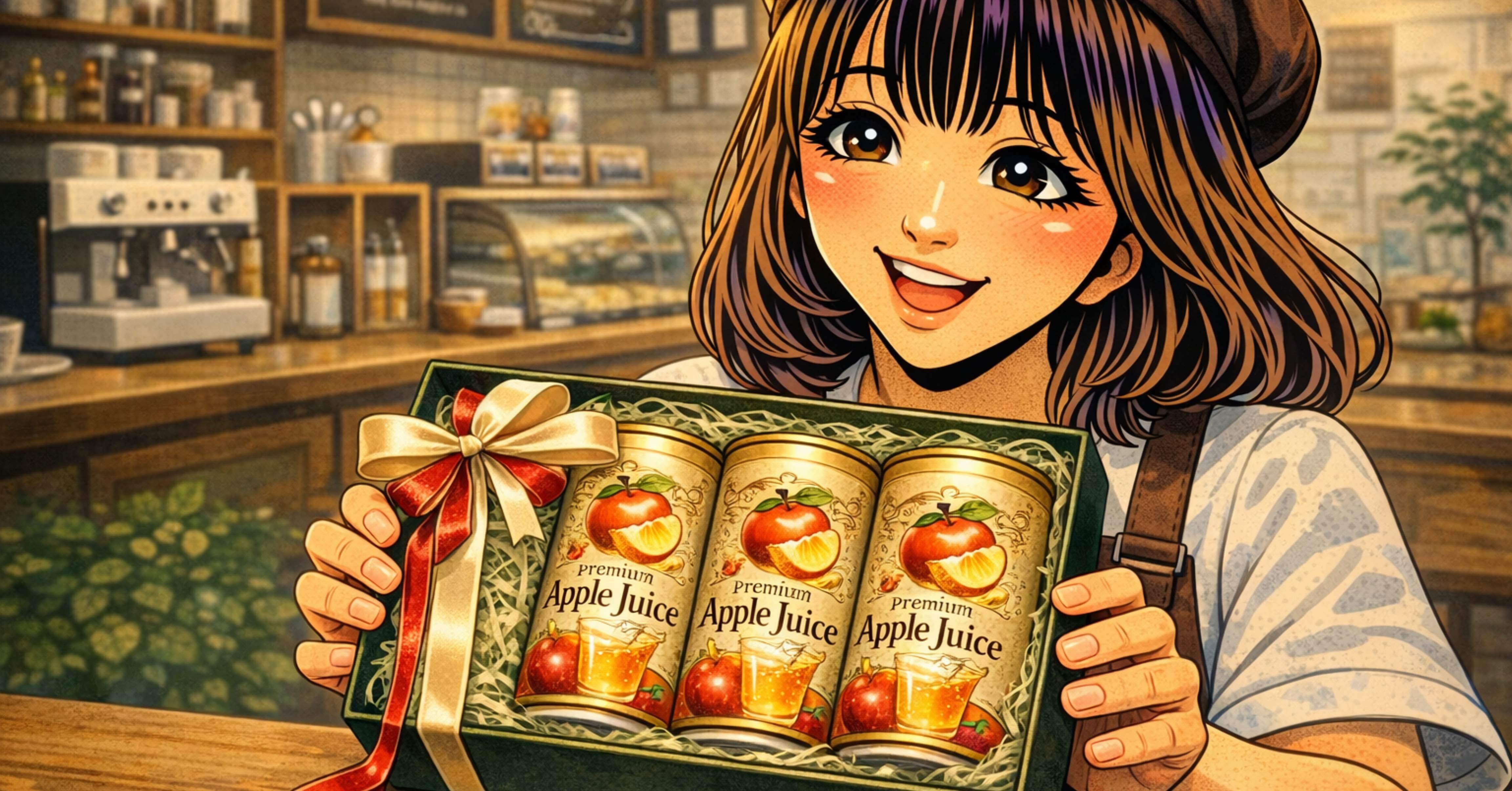 りんごジュース】記憶に残るりんごジュース｜フルーツクリエーターLily