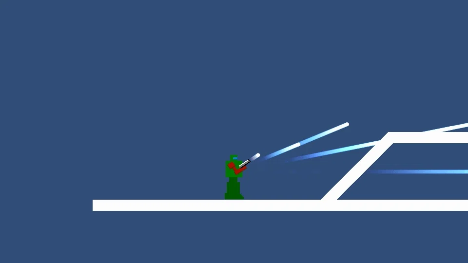 Starting Laser Implementation [Game Development Diary] (Day 34)｜がぶーん