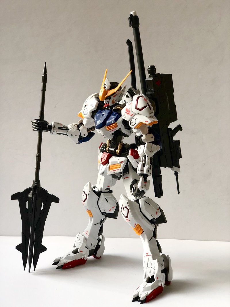 初心 中級者 Mg ガンダムバルバトス 全塗装 関健太朗 Note