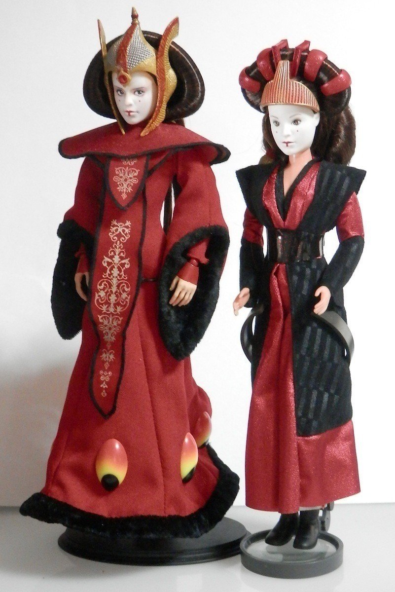 Hasbro 12インチ クイーン・アミダラ（4）完成｜若狭たけし【漫画家】