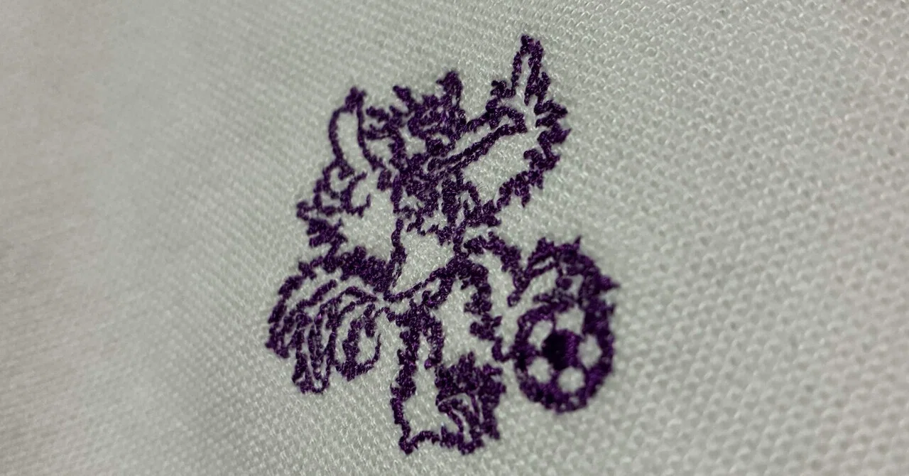 ユニクロJリーグ刺繍サービスの利用記録｜モック