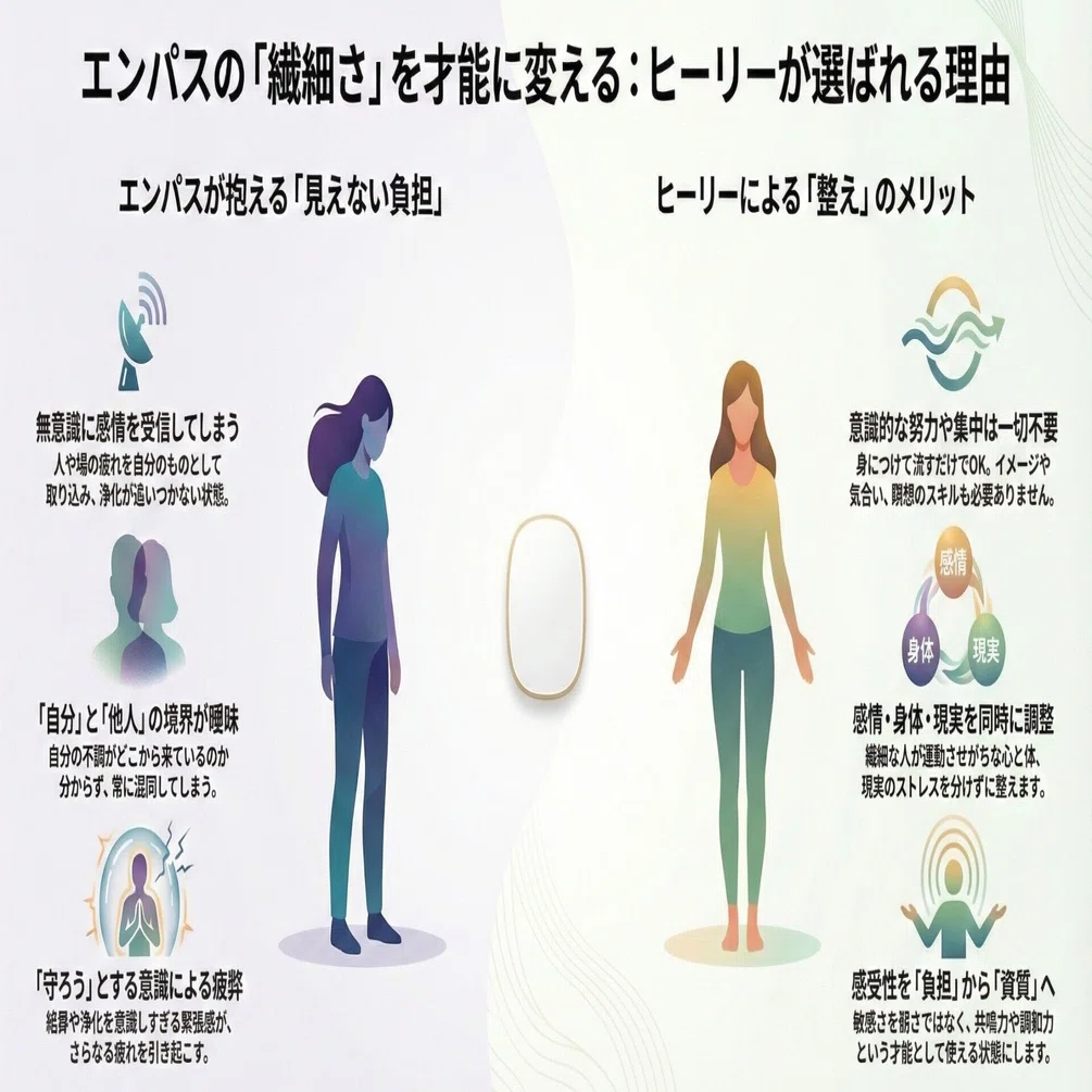 エンパスさんに ヒーリー（Healy） がおすすめな理由｜たかし♡宇宙の