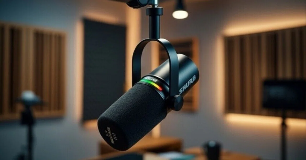 たか　SHURE MV7＋アーム 音質改善セット SHURE MOTIV MV7+ ブラック アームスタンドセット ポッドキャスト 配信