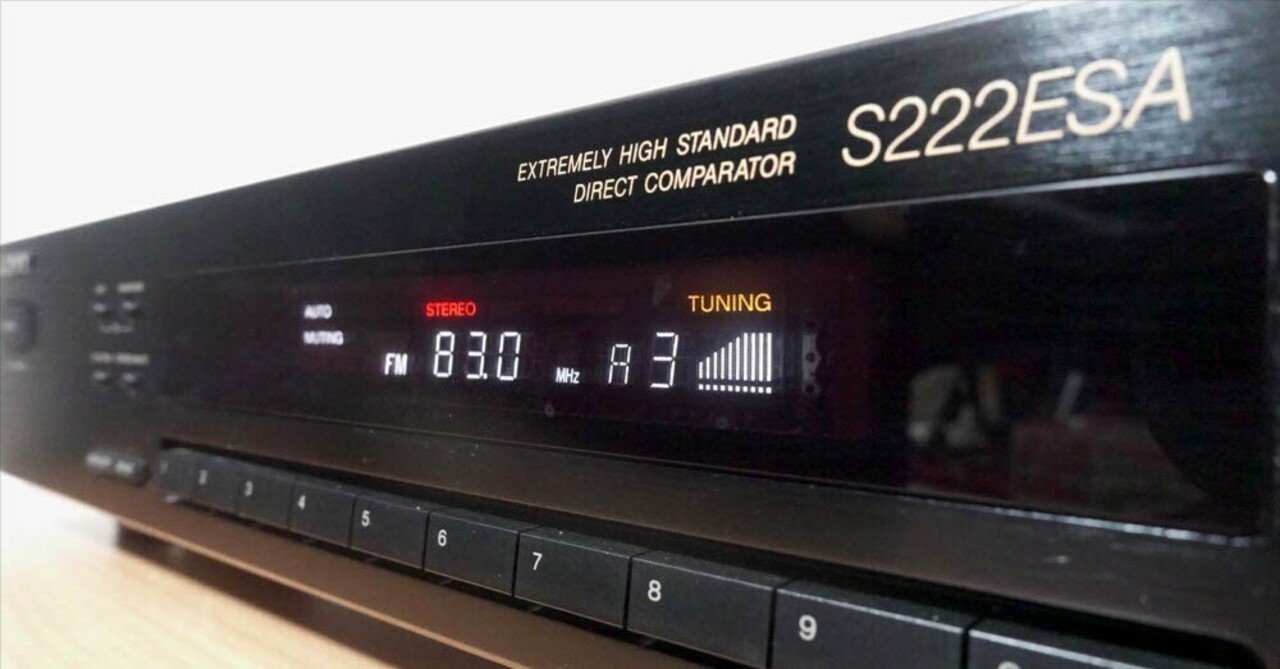 SONY ST-S222ESA 修理調整記録｜BLUESS Laboratory