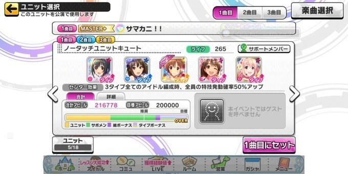 デレステイベント 十分楽しむ みーにん Note