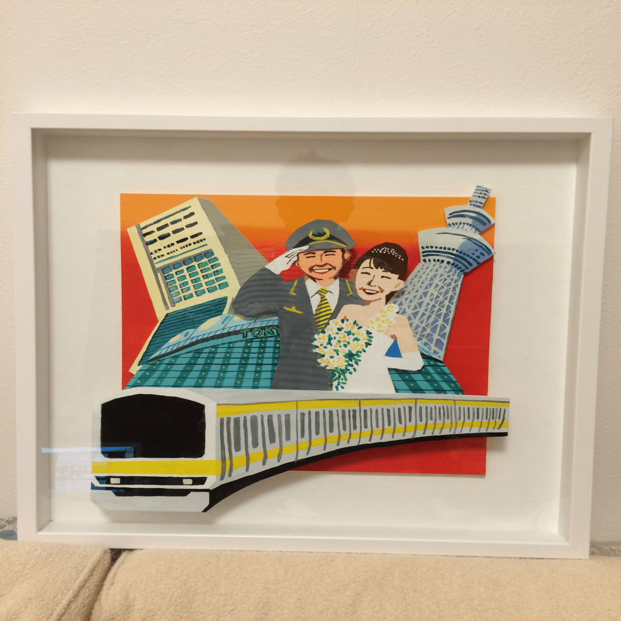 ウェルカムボードをつくりました｜EGUCHILL JOURNEY