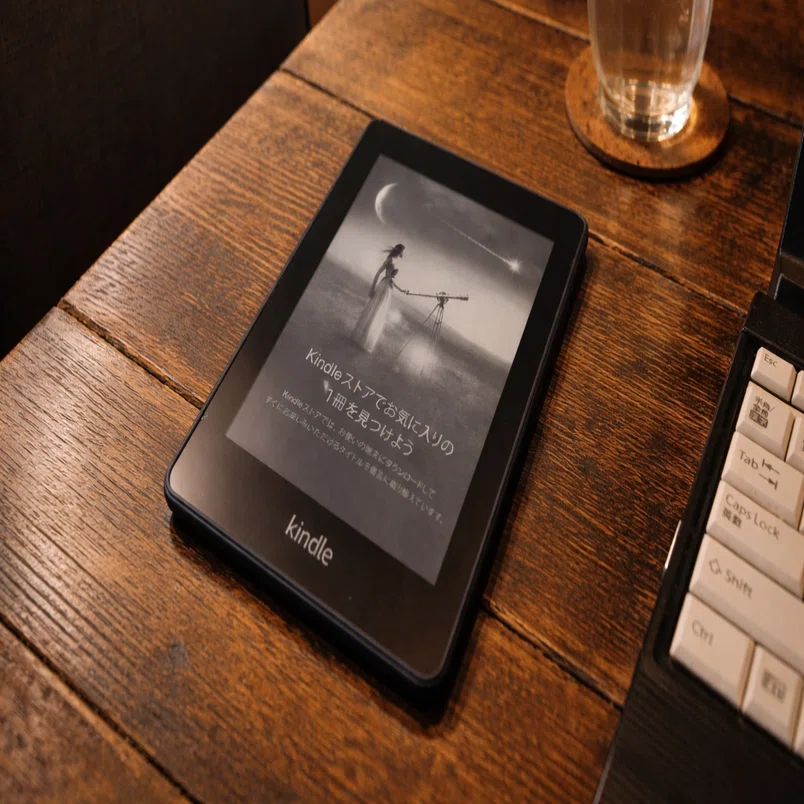 Kindle端末と私｜あきたいぬ空港長