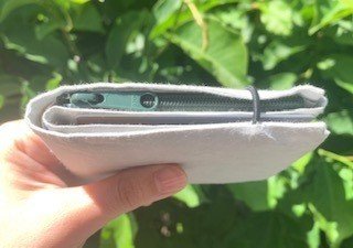 和紙の二つ折り財布 使用してみてどんな感じ Siwa 二つ折り財布 Siwa 紙和 Note