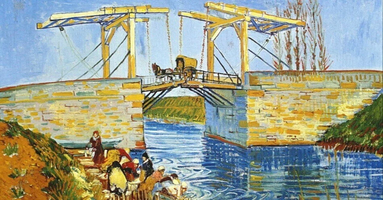 🌉 500フランの希望――ゴッホ「アルルの跳ね橋」から読み解く最後の光