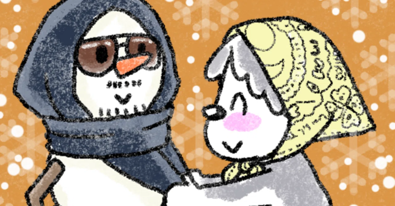 ゆきゆき雪だるま風邪ひかないでね｜あべかよこ マンガ家
