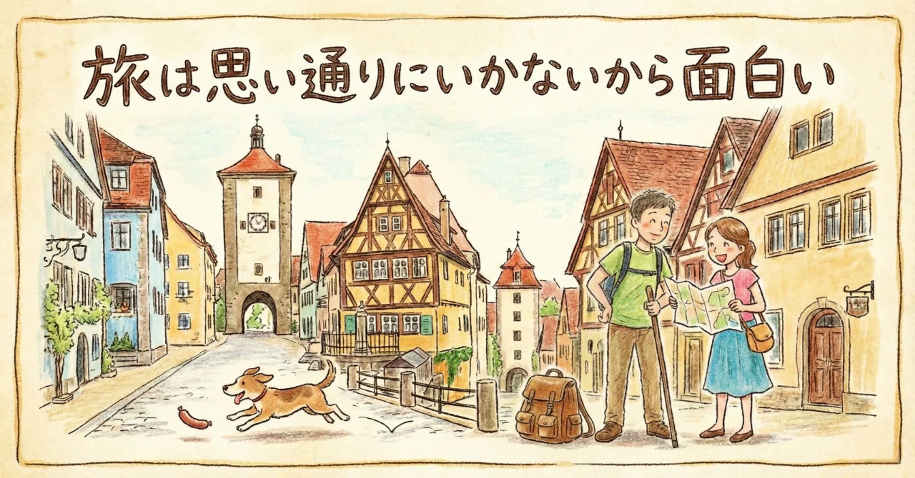 世界一周欧州編-① 絵本の町ローテンブルクと、現実的なドイツ旅｜かず