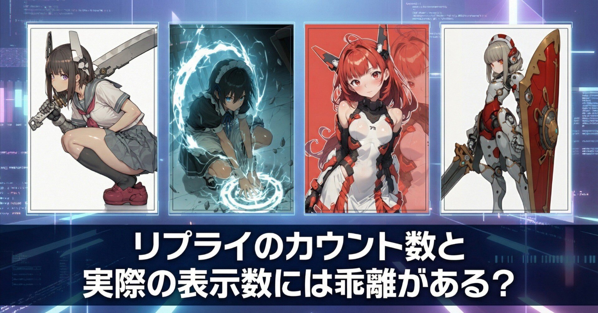 そのリプライ表示されていないかも（2026年2月8日のAIイラスト）｜てん