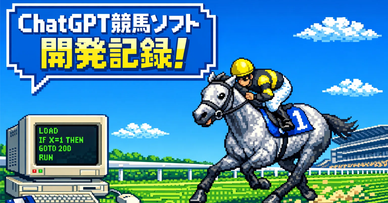 JRA-VAN競馬ソフト開発、中間ファイルをやめるまでに試行錯誤した話｜ナオ