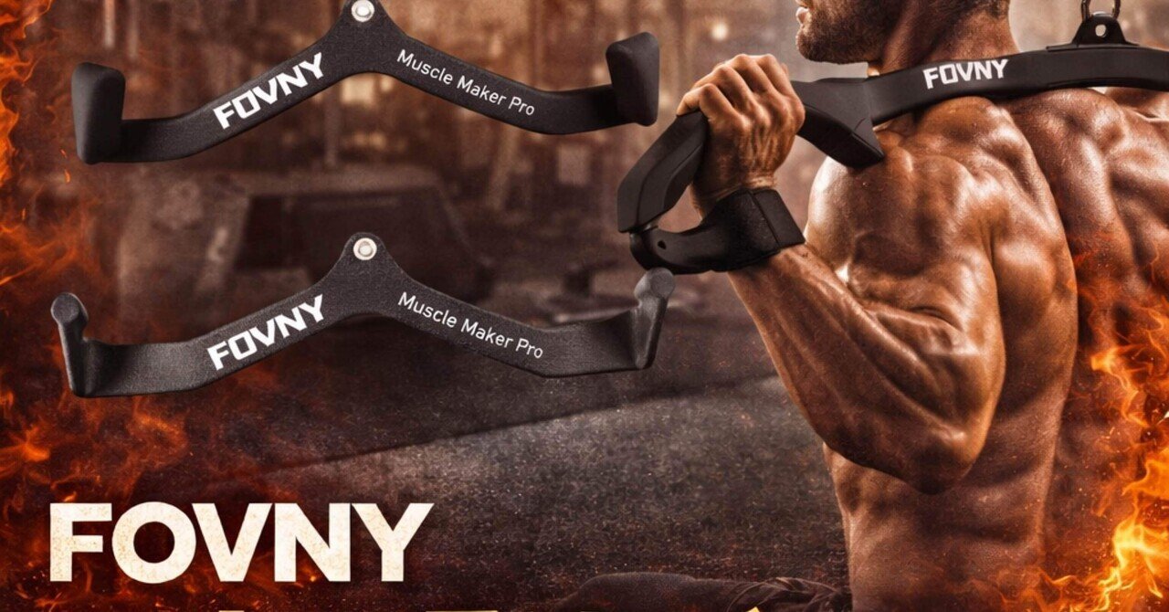 💪 背中が爆伸びする。FOVNY MAGグリップ互換アタッチメントが神すぎた