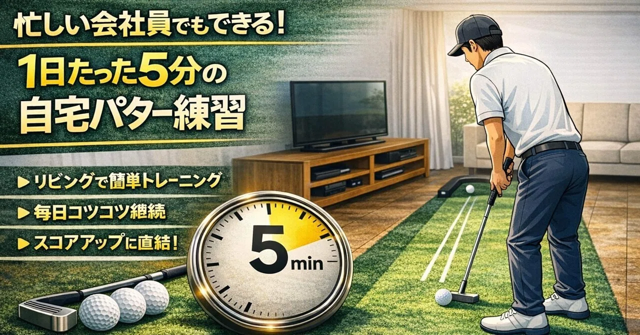 ❤ゴルフ練習場に行かなくても自宅でいつでもパター練習OK♪❤ゴルフ 