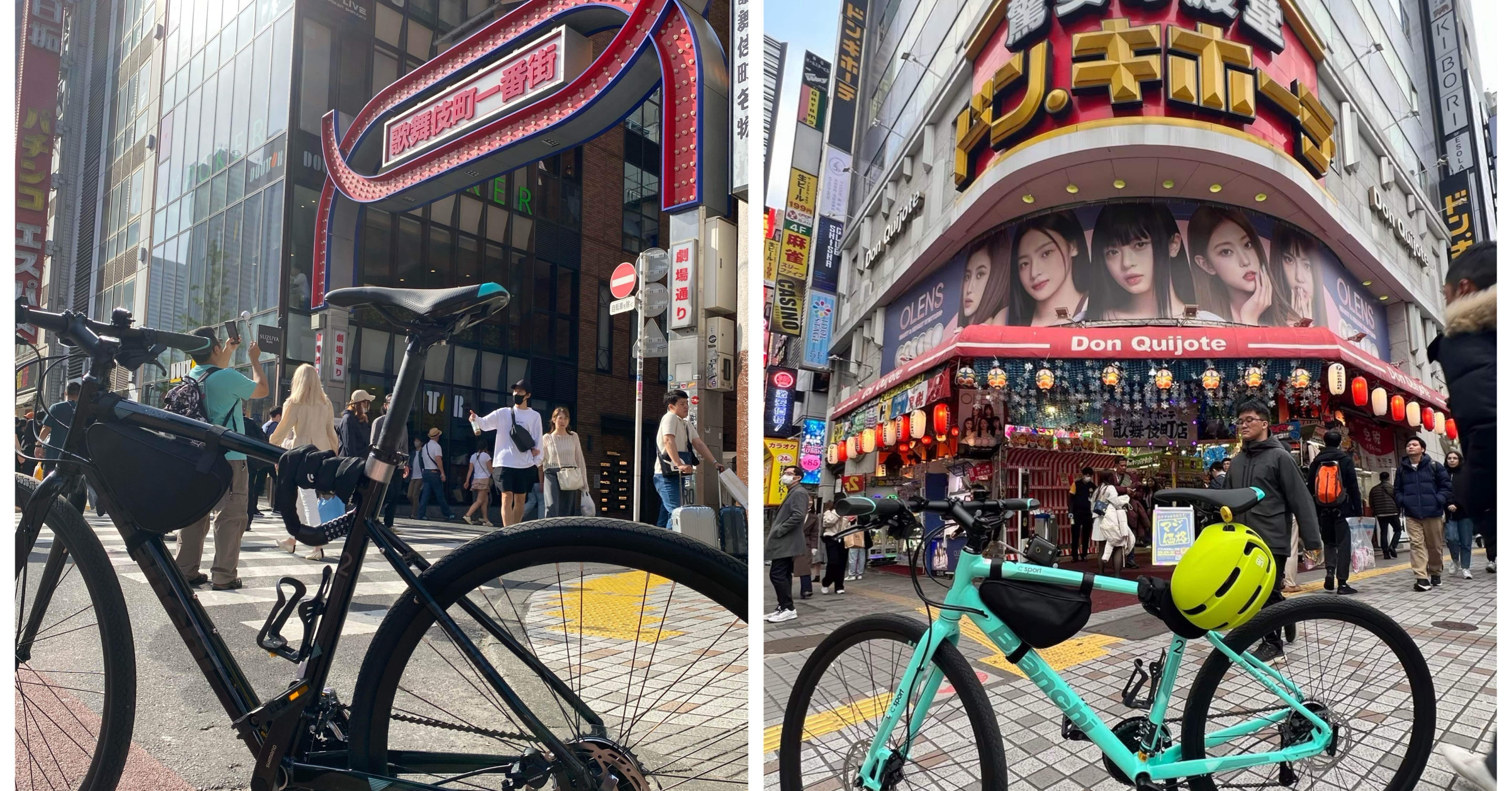 🇬🇧🇯🇵 [Ep. 15] Shinjuku & Kabukicho Ride: Bianchi, Godzilla