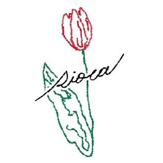 アルファベットの文字の刺繍 図案無料配布 Sioca 刺繍作家 Note