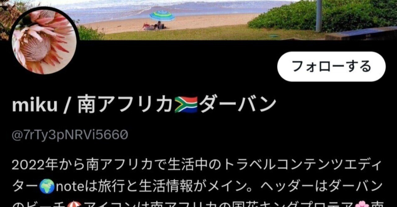 なんと！ なりすましアカウントを発見｜Murakami Miku / 南アフリカ🇿🇦