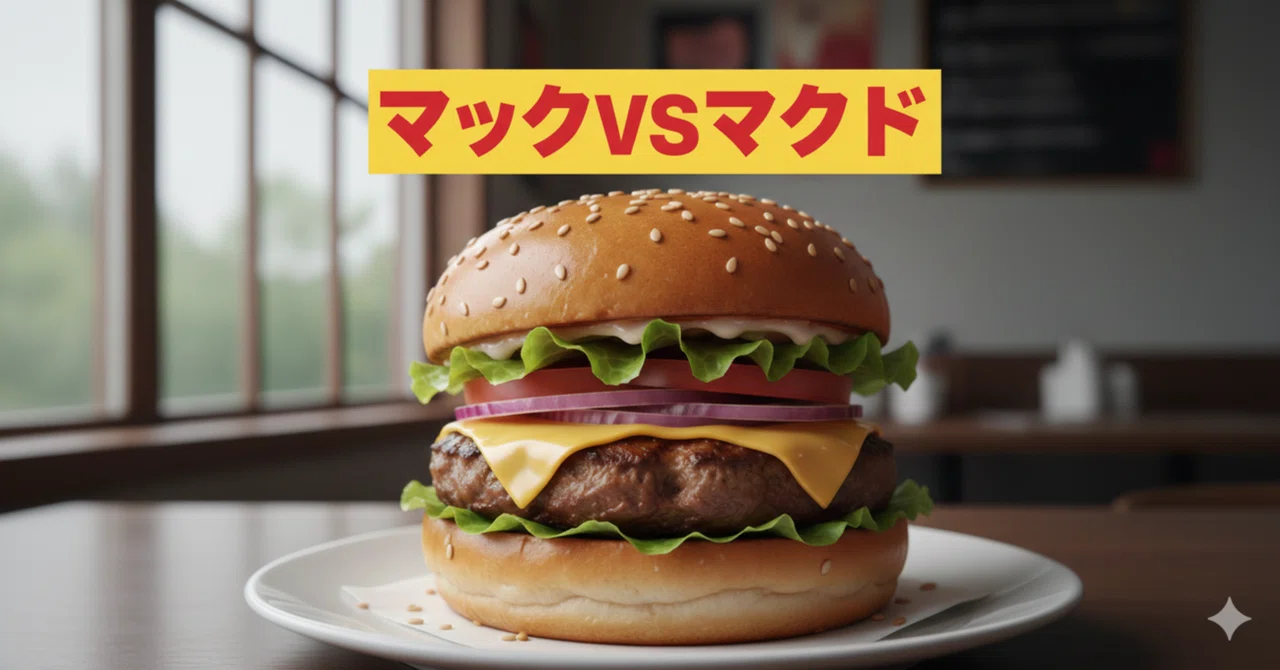 雑談「マックVSマクド」|A-STA(アスタ)