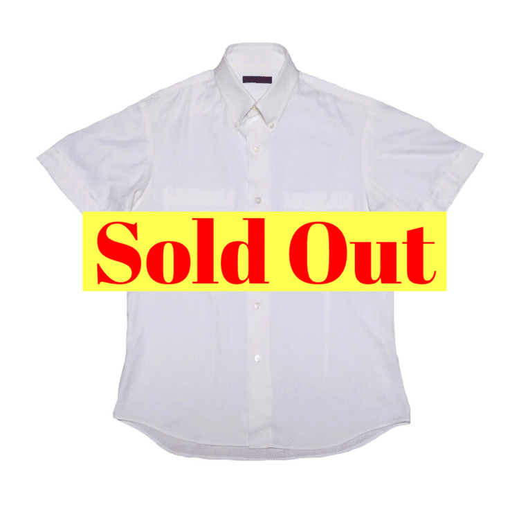 Sold Out！！
BLUE BLUE 
半袖ボタンダウンシャツ