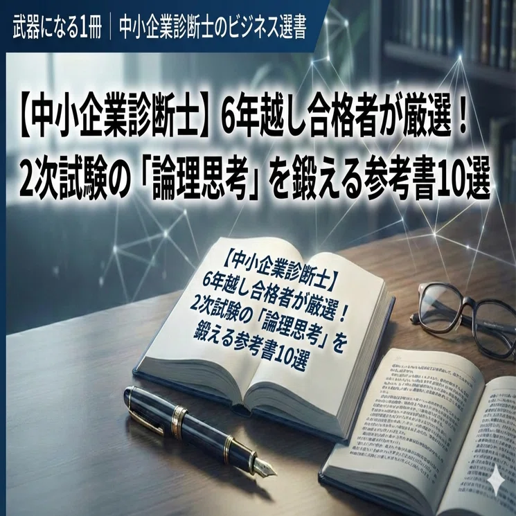 中小企業診断士2次試験 2020年合格目標 「読解力・記述力」「思考力」セット 中小企業診断士】6年越し合格者が厳選！2次試験の「論理思考」を鍛える