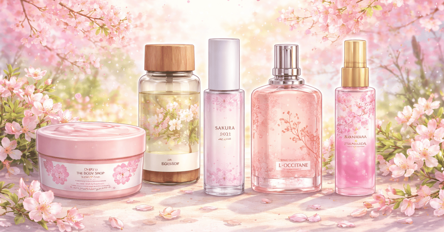 香りで春支度。大人が選びたい桜フレグランス・ボディケア｜すずこ