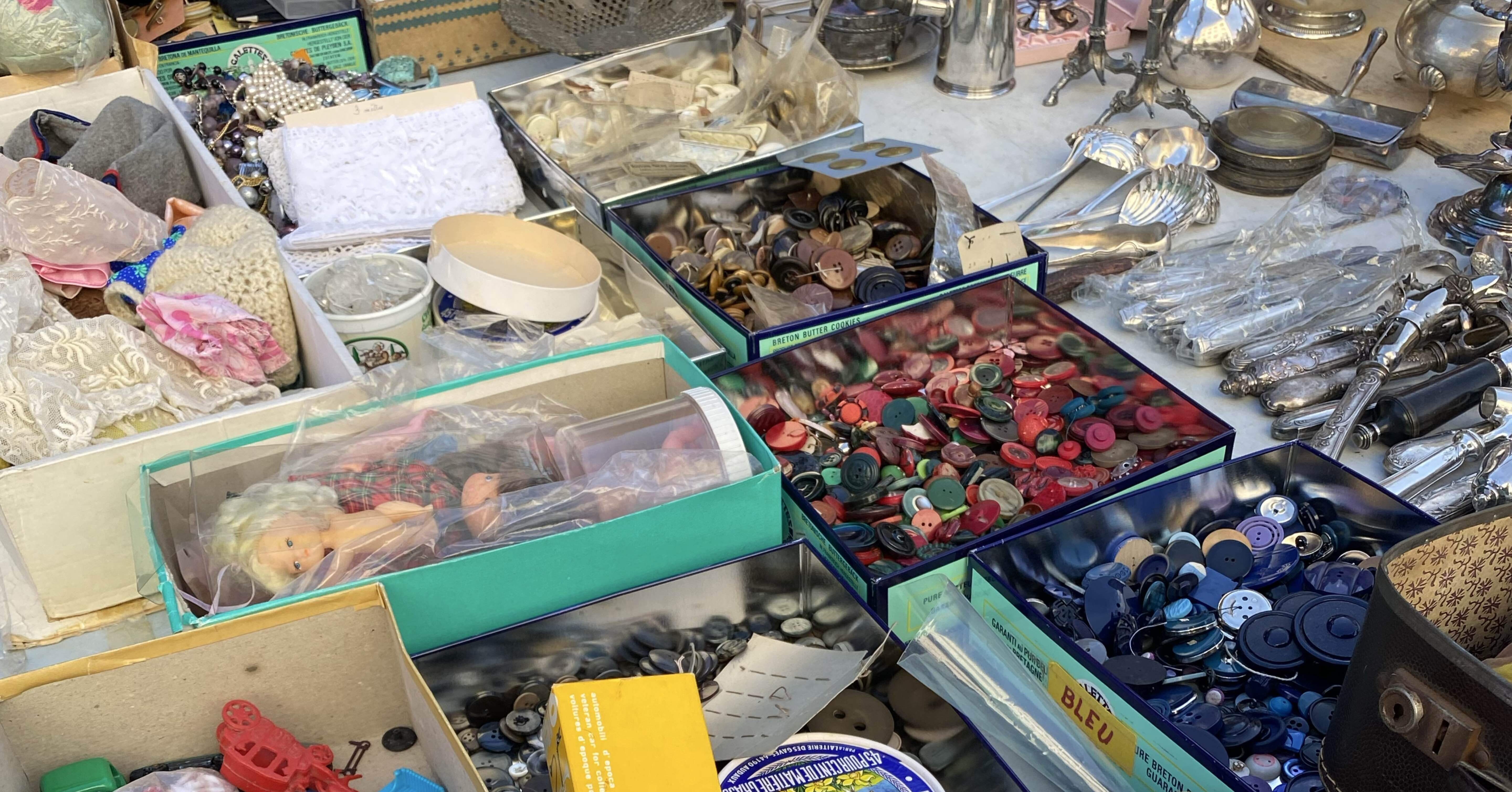 パリ滞在3日目ー5つの蚤の市をハシゴしてみた｜めいこ＠旅するボタン屋