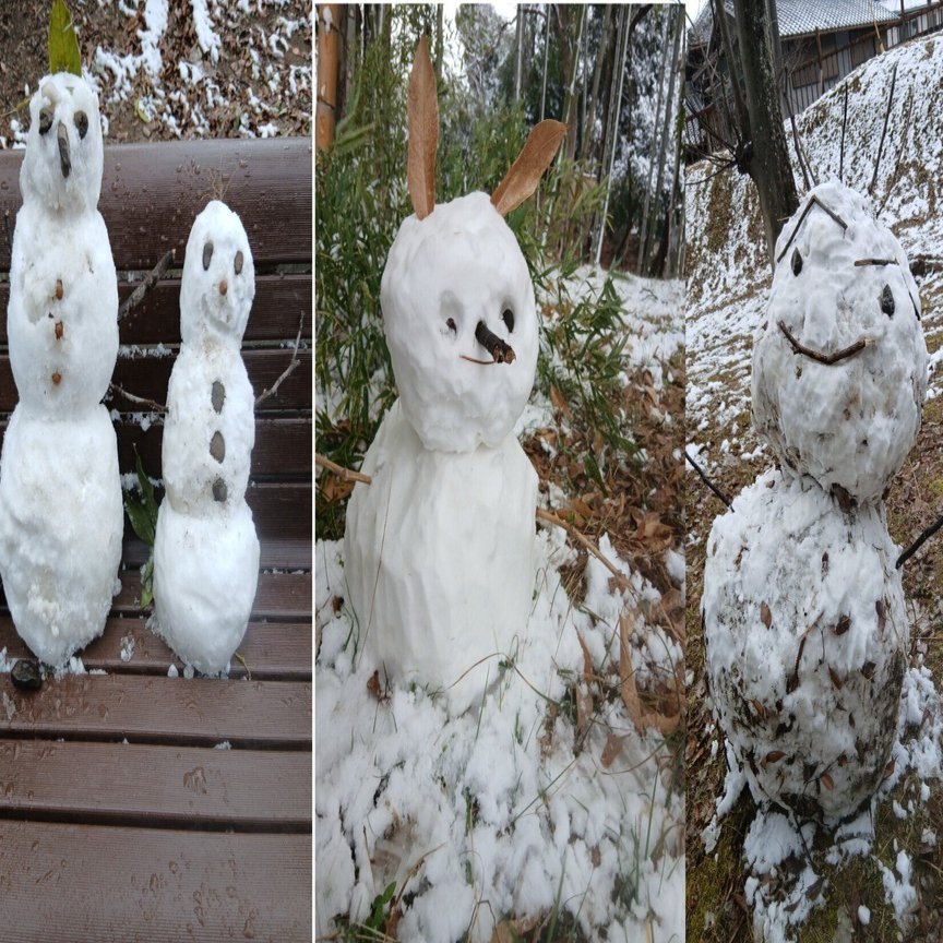 耳鳴り潰し665（雪だるま作成）｜泥辺五郎