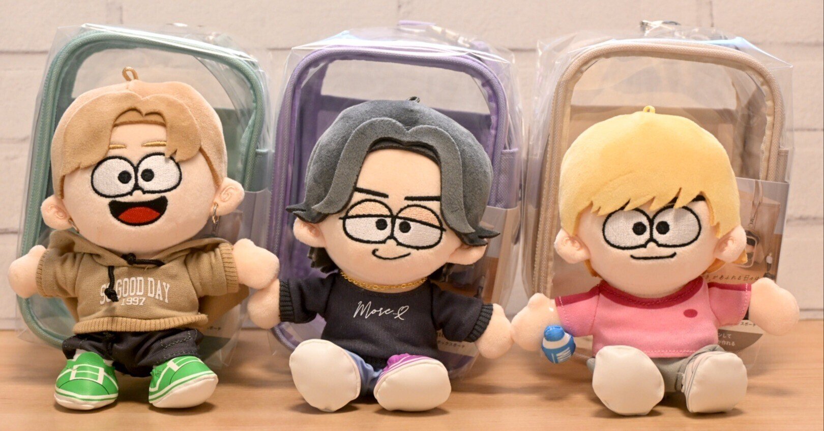 timelesz ぬい ぬいぐるみ FAM コンプリート セット timeleszのぬいぐるみを入れるポーチを購入！リヒトラブのミファが便利