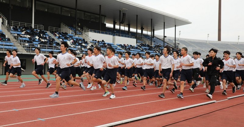 【桐蔭高校】マラソン大会を実施しました