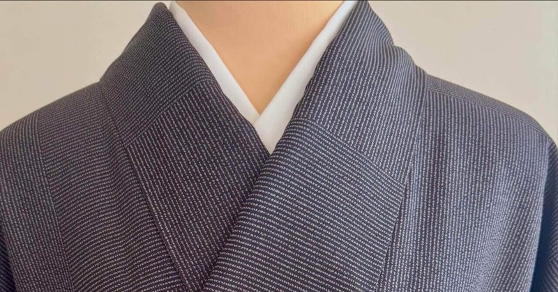 ニュアンスブラウンの小紋