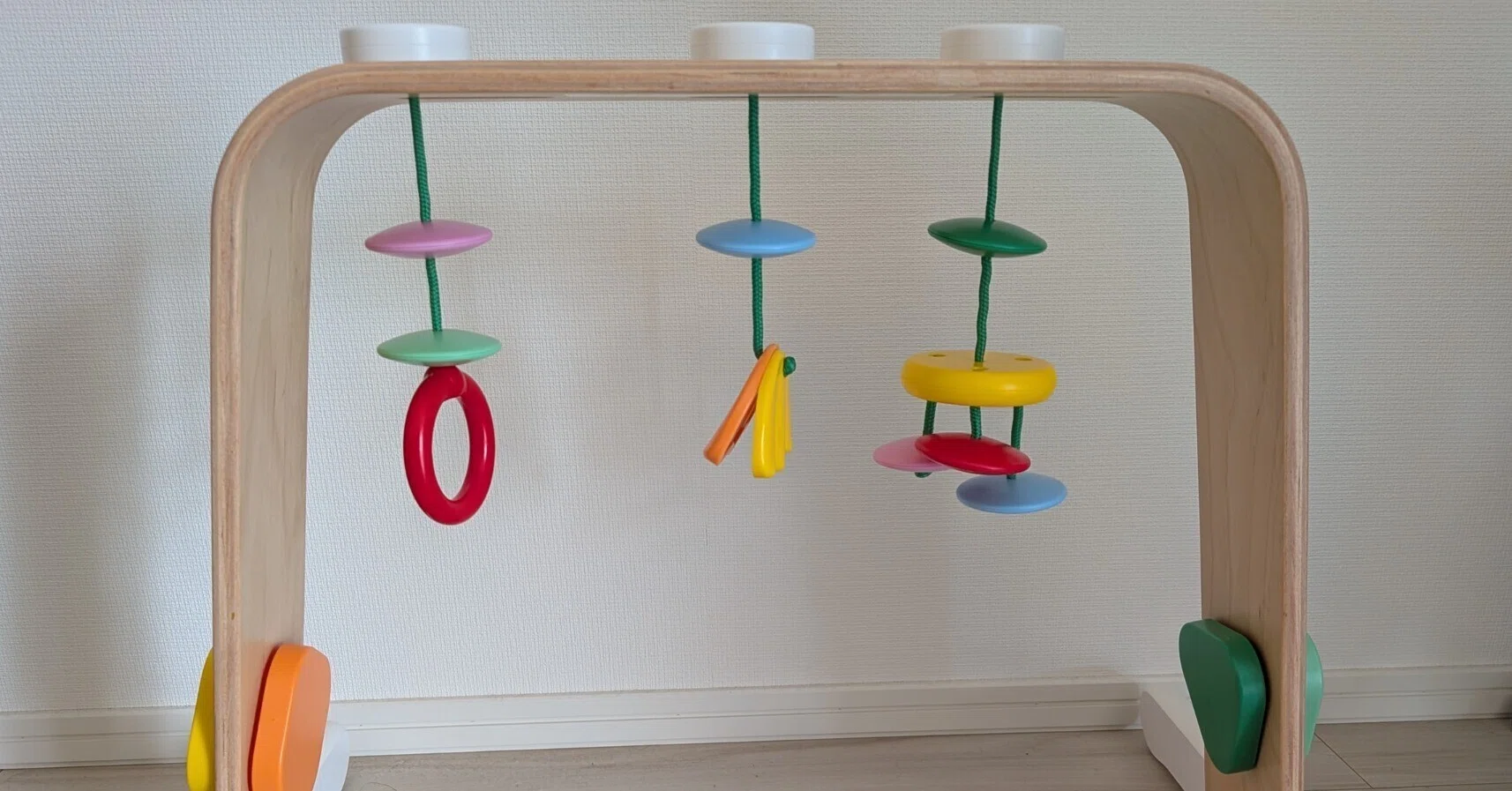 IKEAのベビージムLEKA（レーカ）+バウンサーの組み合わせ｜azukisan03