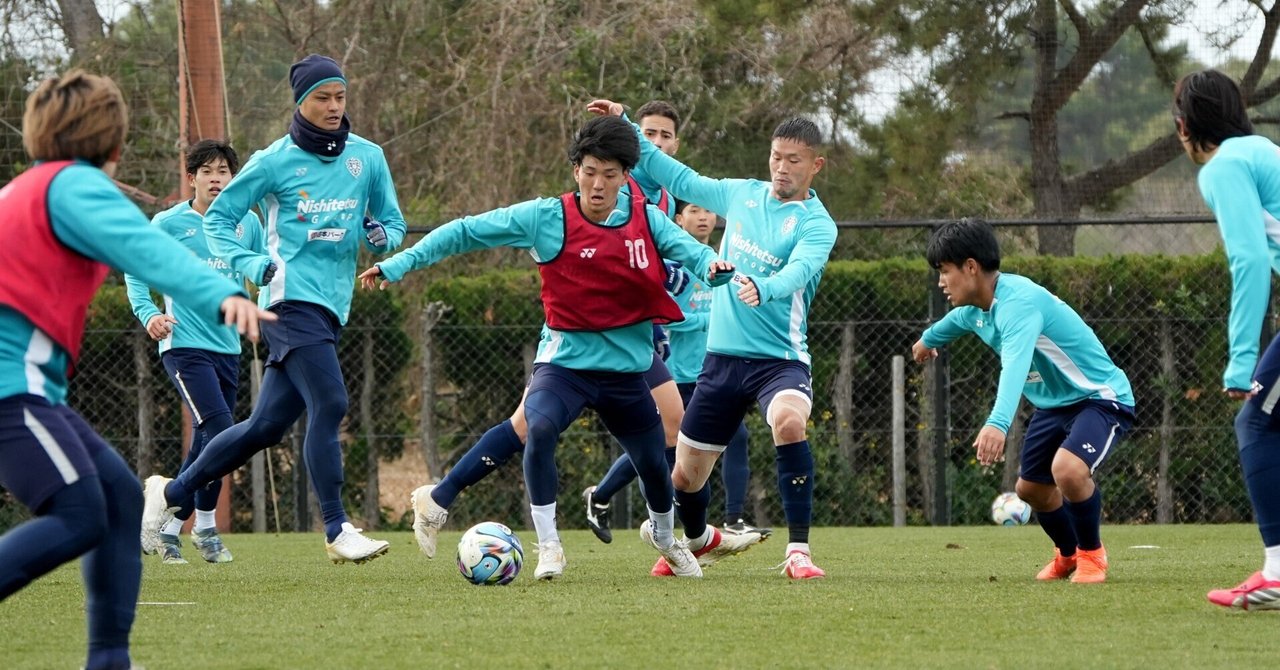 2026年2月4日 アビスパ福岡 雁ノ巣練習｜hybrid AVISPA