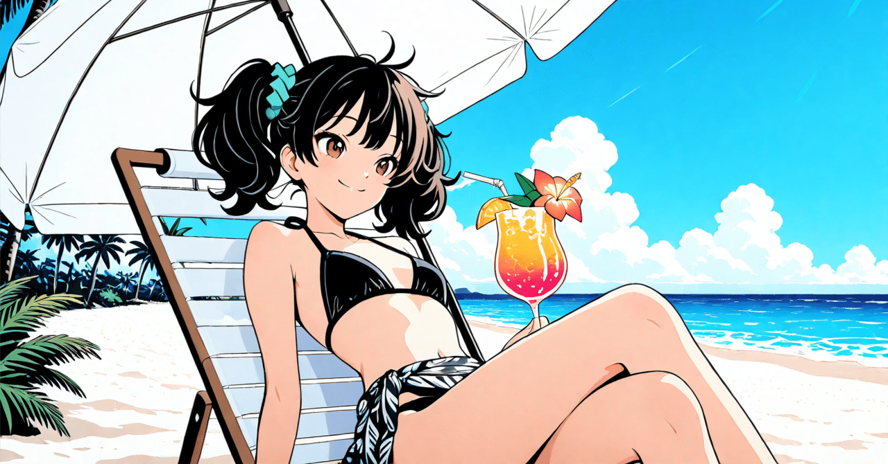 水着写真を分類する！ - ElmarTail One 第4話『Azure』👙｜気球人🎈note