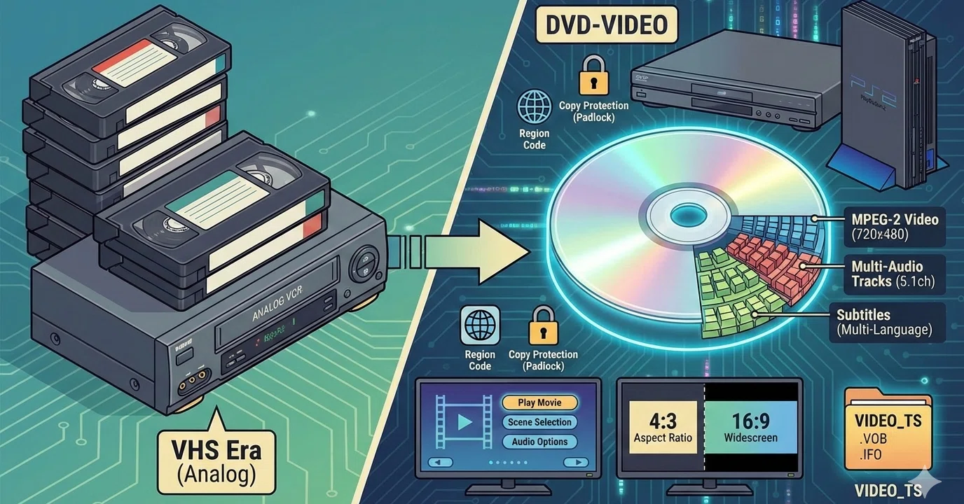 DVDのフォーマット その1 - DVD-VIDEO｜kzn