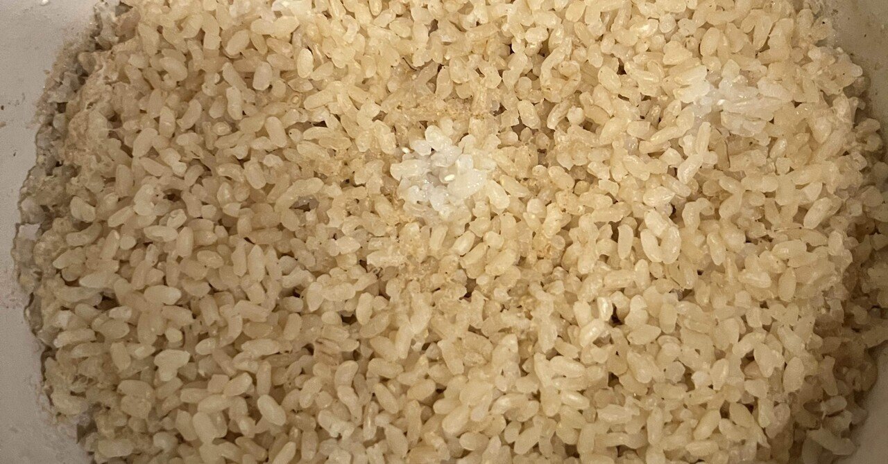 玄米に敗北し続けた50代男、10秒で勝利する｜kimidori.ex