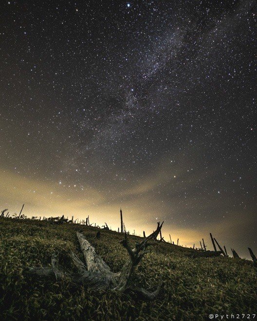 大台ケ原の星空 ぴす Pyth Note