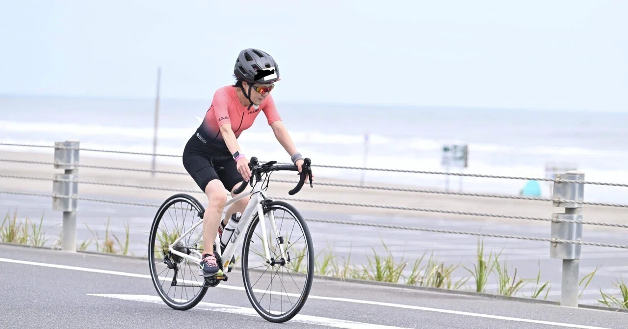 50代女子、ロードバイクデビュー！｜Katie 58 トライアスロン