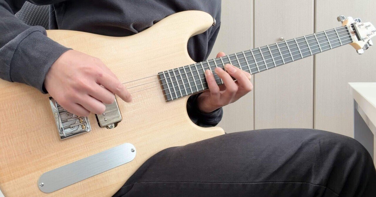 オリジナルギターを組んた話～木材、部品紹介～｜びわ