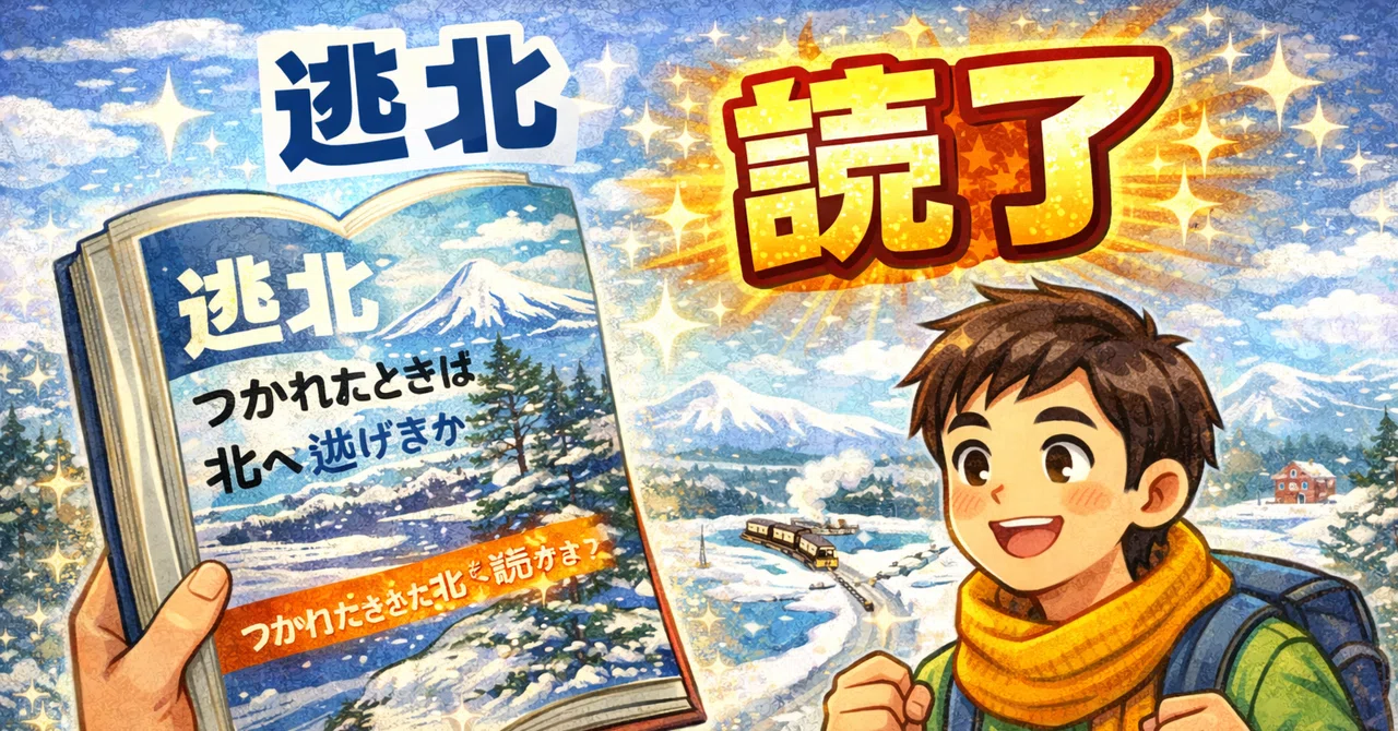 「逃北 つかれたときは北へ逃げます」読了|salt_gyro