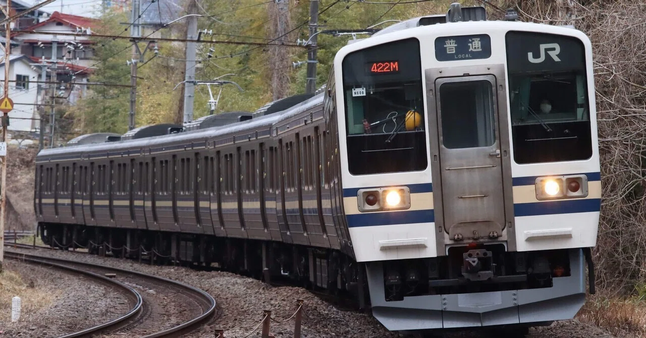 211系長野車のスカ色。｜nagano_color211