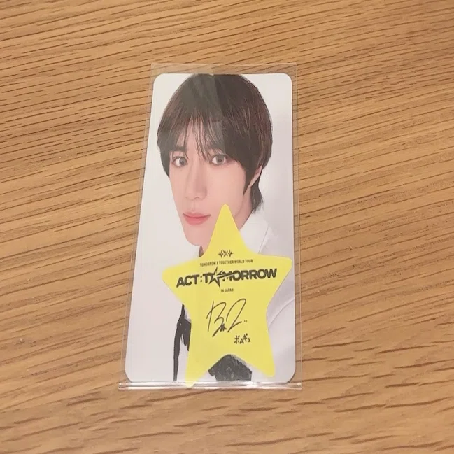 TXT トゥバ ボムギュ 直筆サイン 未公開 セルフィー 生写真 2026年最新】txt ボムギュ サインの人気アイテム - メルカリ