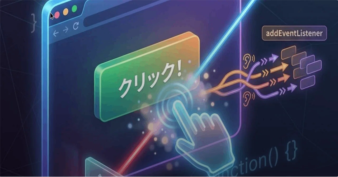 addeventlistener in javascript | javascript basic... 初心者必見!JavaScriptイベントハンドラの全て:onClick, addEventListener, preventDefault ...