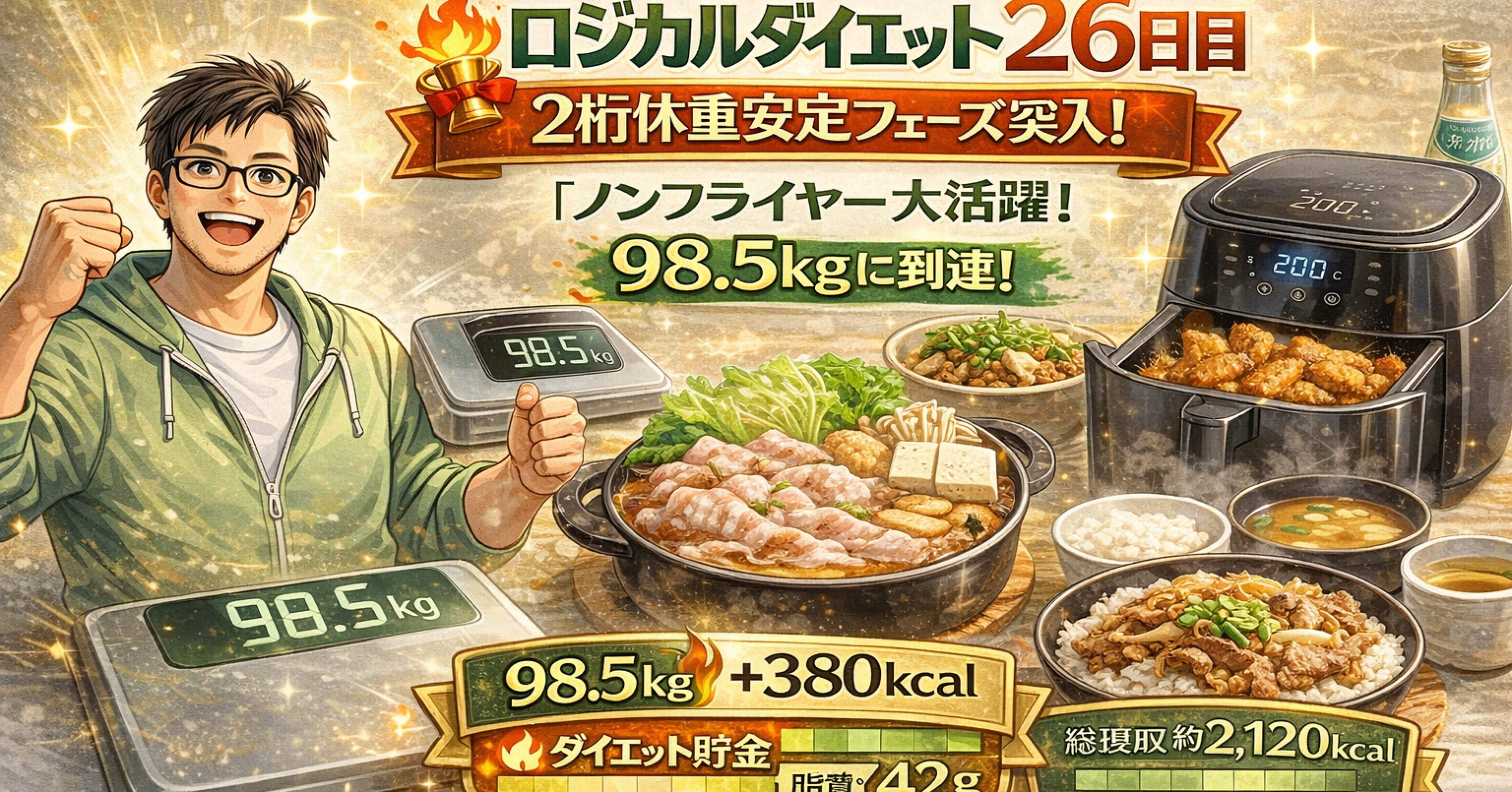 26日目: 26日目本日の食事記録（2026年2月9日）ロジカルダイエット｜も