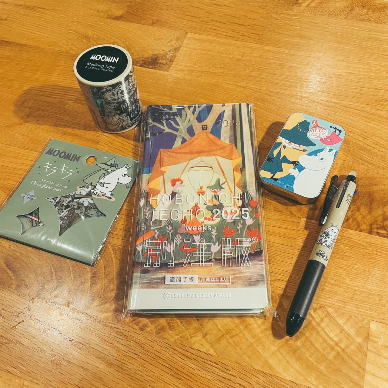 ほぼ日手帳weeks】文化的なこと手帳（1月） | 脳を焼かれたムーミン