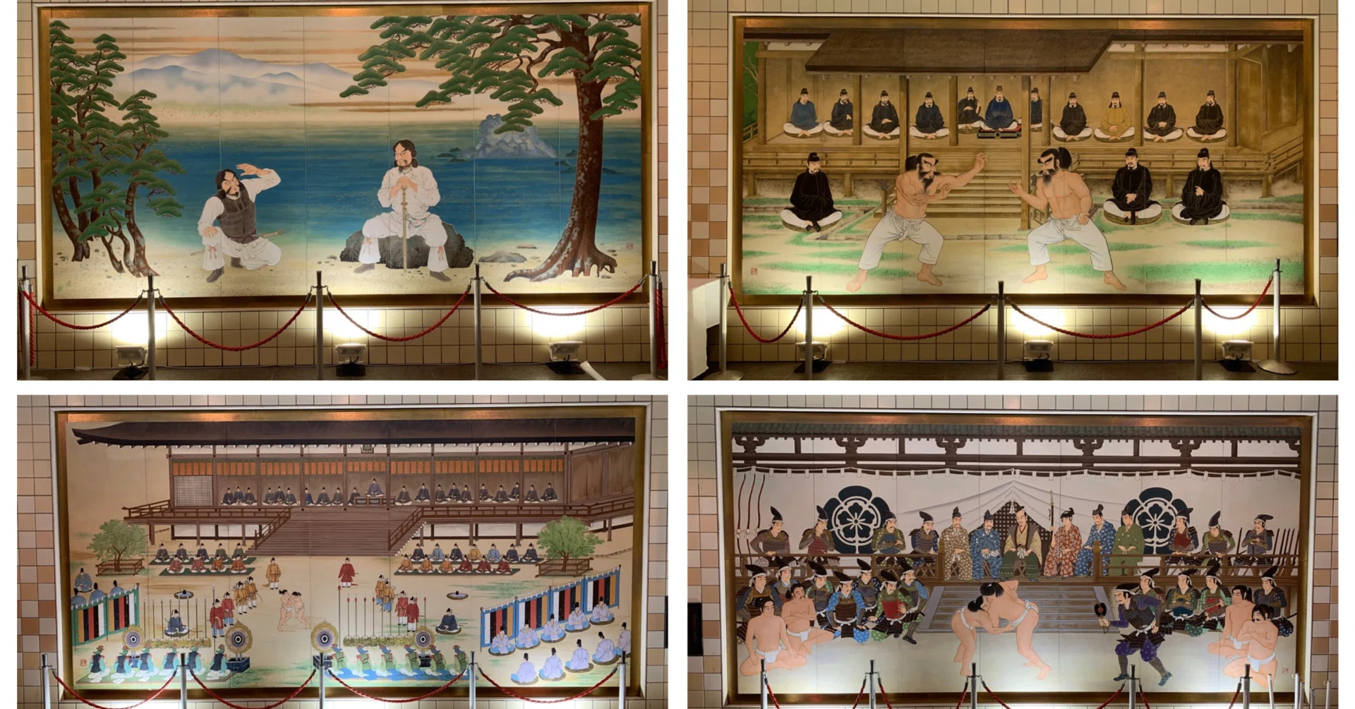 vol.30] 相撲の歴史に棚倉の日本画家 両国国技館の巨大陶板画
