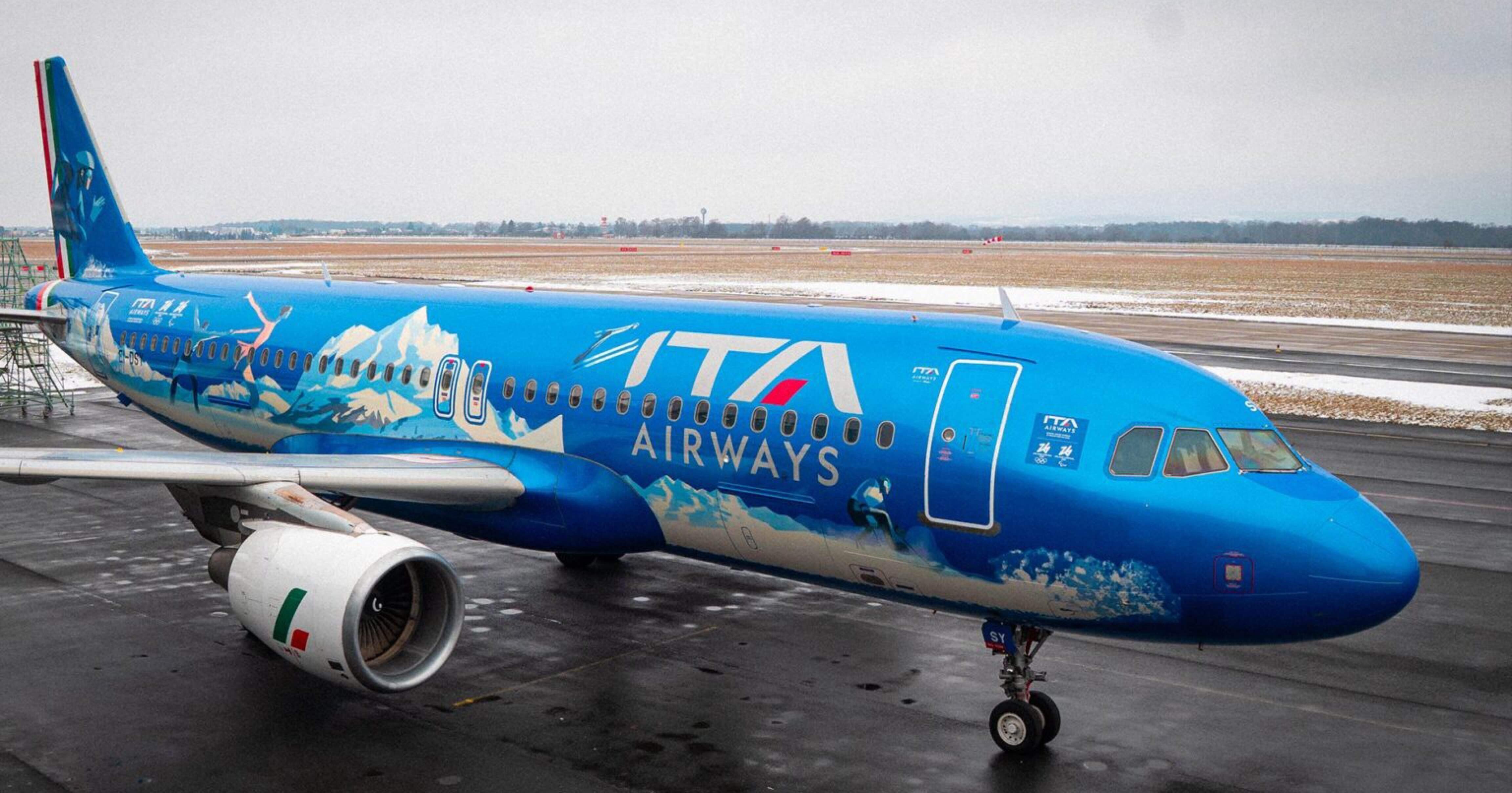 オリンピックを空から伝える‼️ITAエアウェイズ特別塗装A320の航空戦略